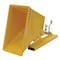 Vestil Medium Duty Self-Dump Hopper .25 Cubic Yard 4000 lb Yellow D-25-MD-YEL - alternate 3